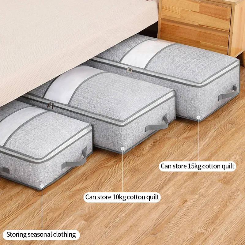Under Bed Storage Bag for Quilts & Clothes 2