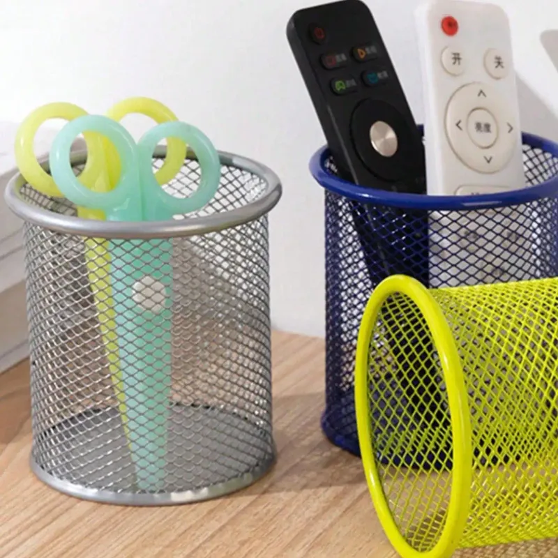 Hollow Mesh Pen Holder Organizer 4