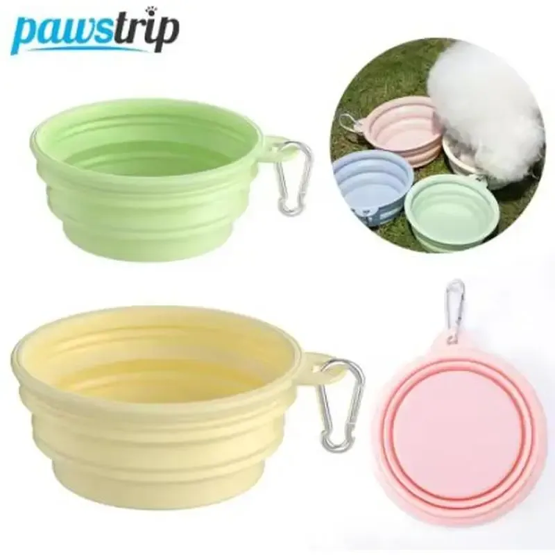 Collapsible Silicone Pet Travel Bowl 1