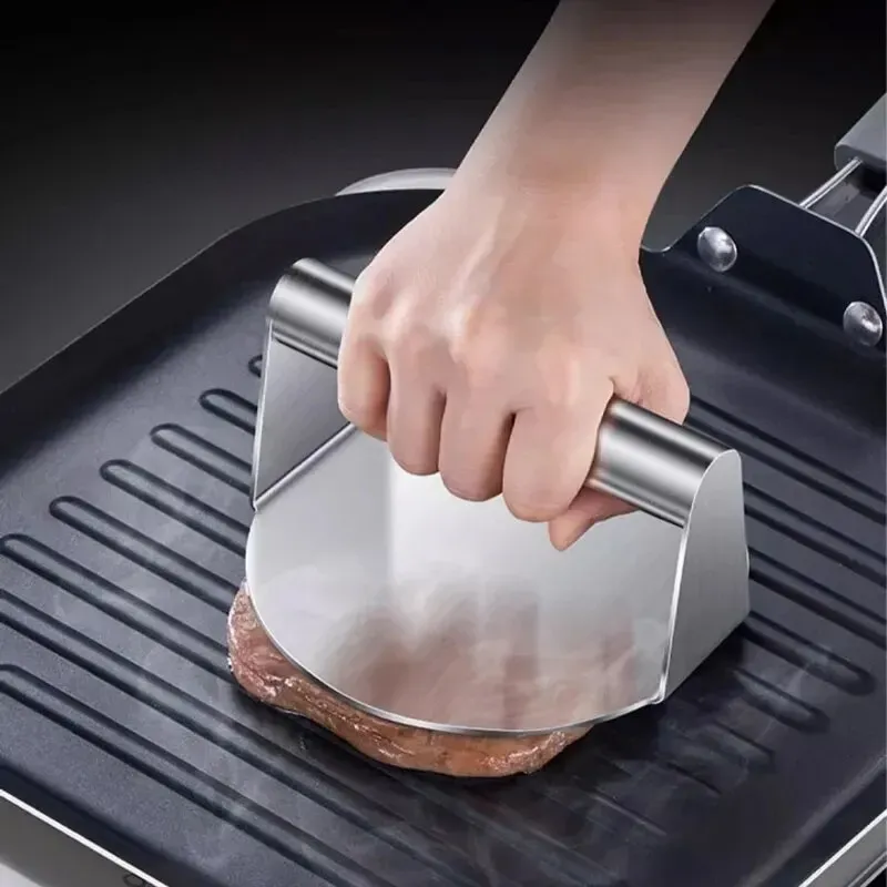 Stainless Steel Burger Press 1