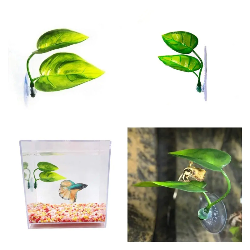 Betta Fish Leaf Hammock Decor 5