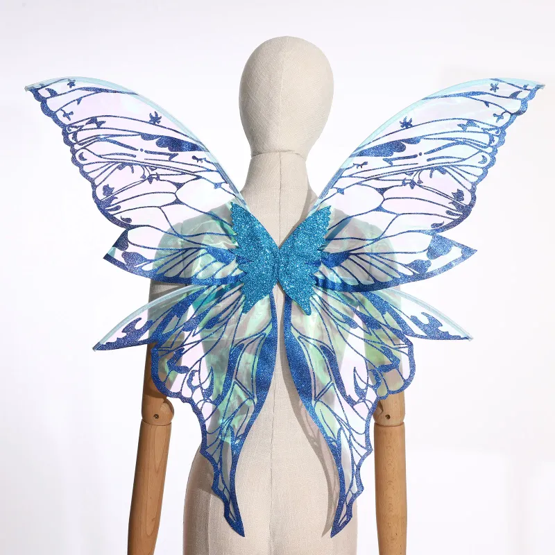 Fairy Butterfly Wings with Elf Ears Cosplay Set 3