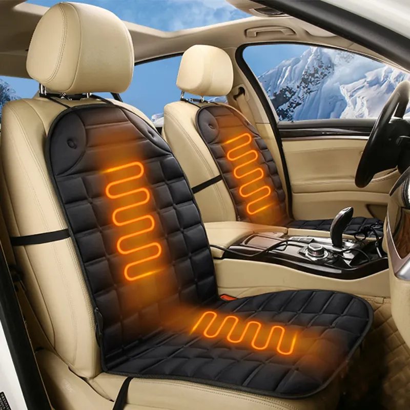 12V Heated Car Seat Cushion Cover 1