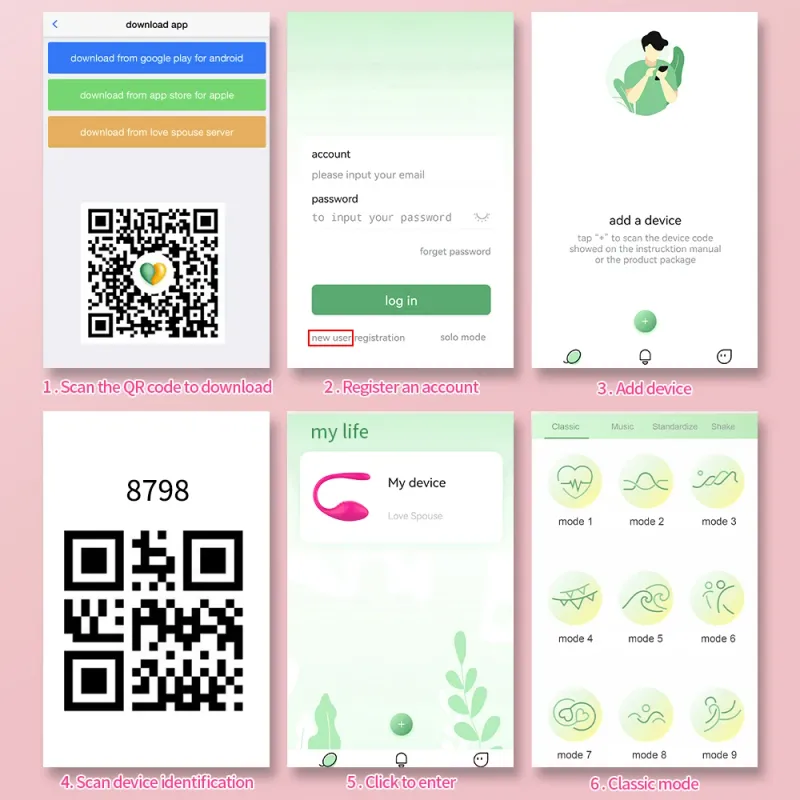 APP-Controlled Egg Vibrator 3
