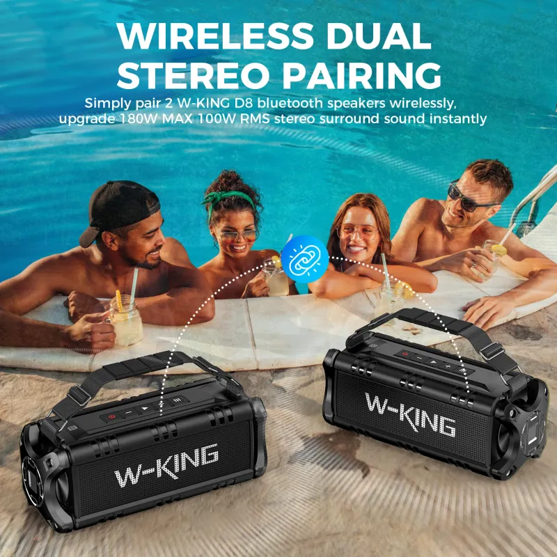 W-KING 90W Bluetooth Speaker 5