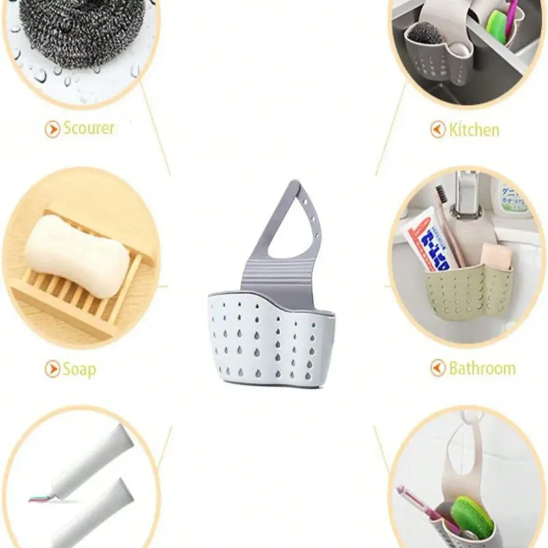 Silicone Hanging Sink Drain Basket 6