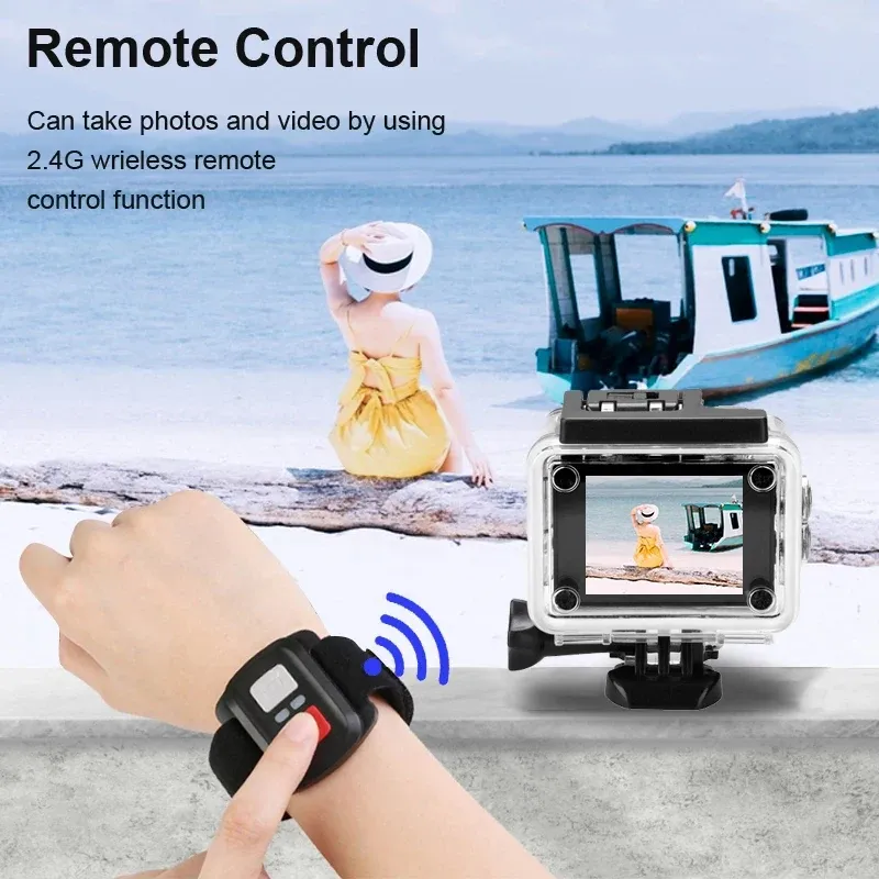 4K WiFi Waterproof Action Camera 3