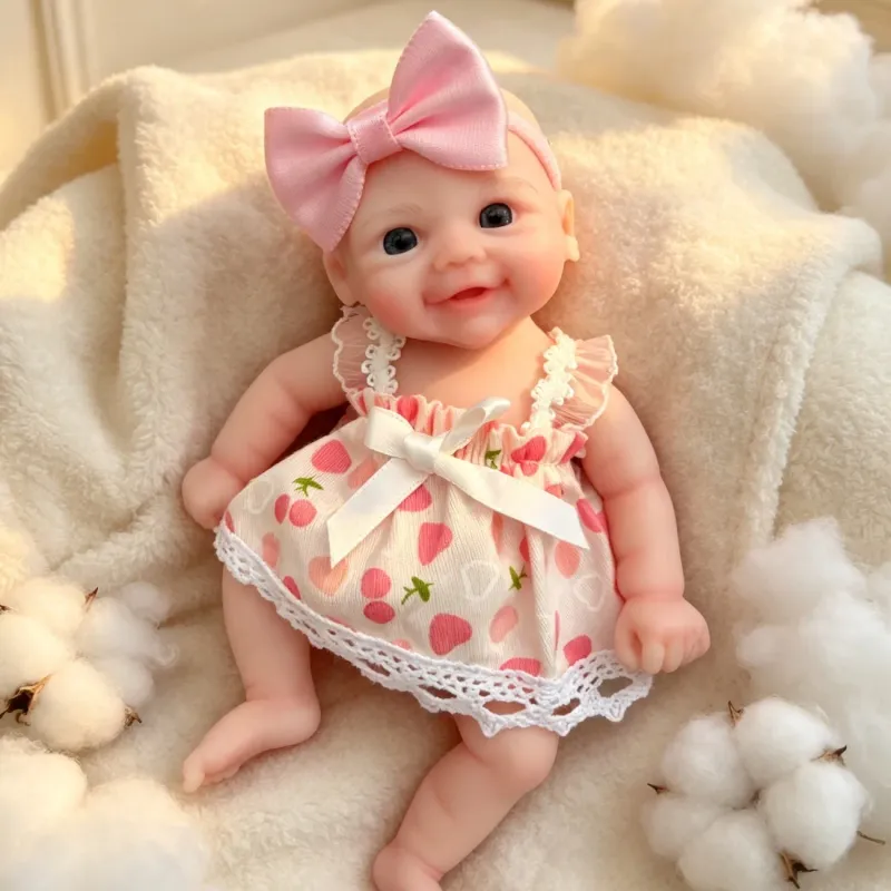 6" Silicone Reborn Doll Vivienne 2