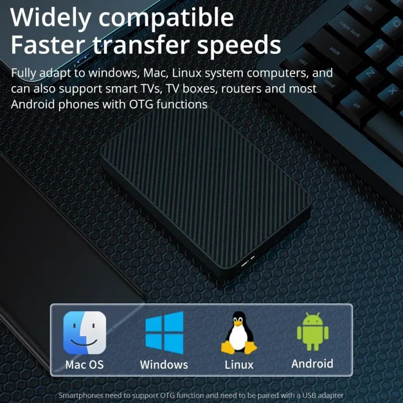 2.5" Portable External Hard Drive USB 3.0 5