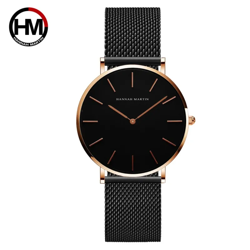 Nordic Rose Gold Ladies Watch 36mm Quartz 6