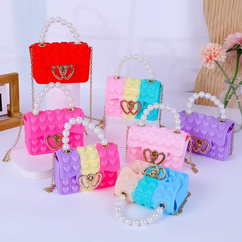 Love Bubble Jelly Popper Bag 1