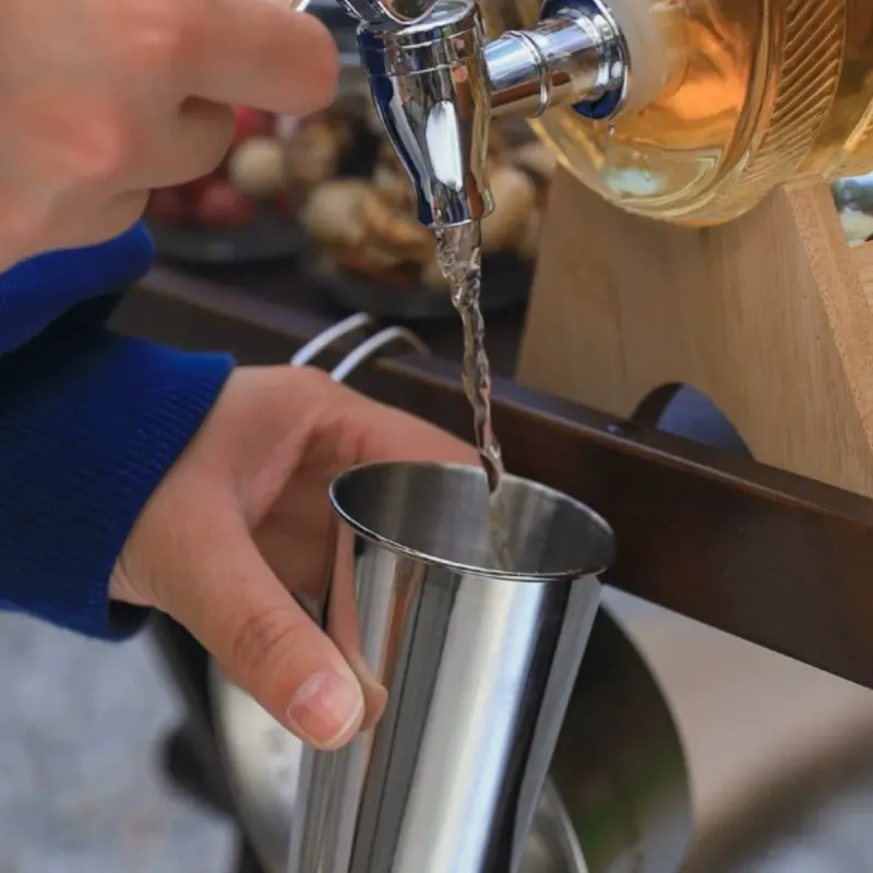4PCS Stainless Steel Camping Cups Set 2