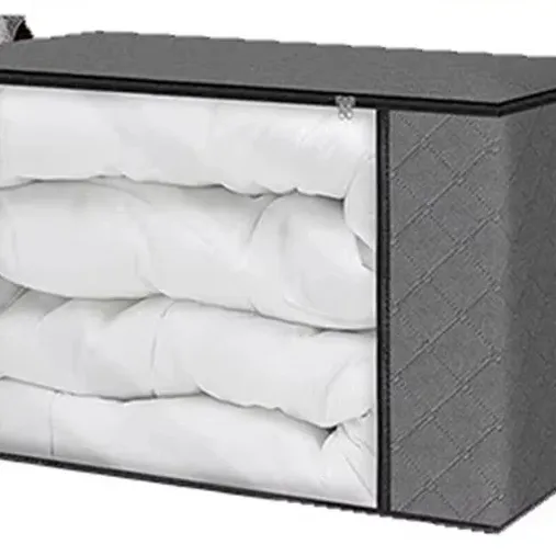 Foldable Non-Woven Storage Box with Window 1