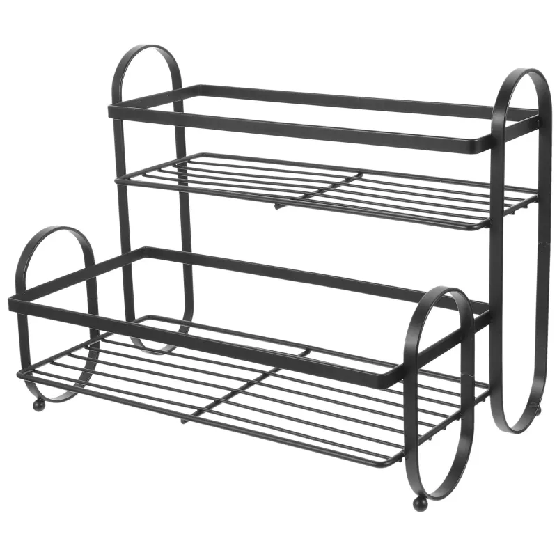Heavy-Duty Iron Spice Rack Organizer 4