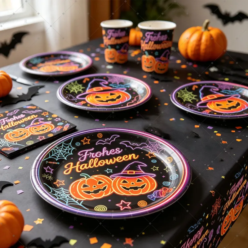 Halloween Party Tableware & Decoration Set 3