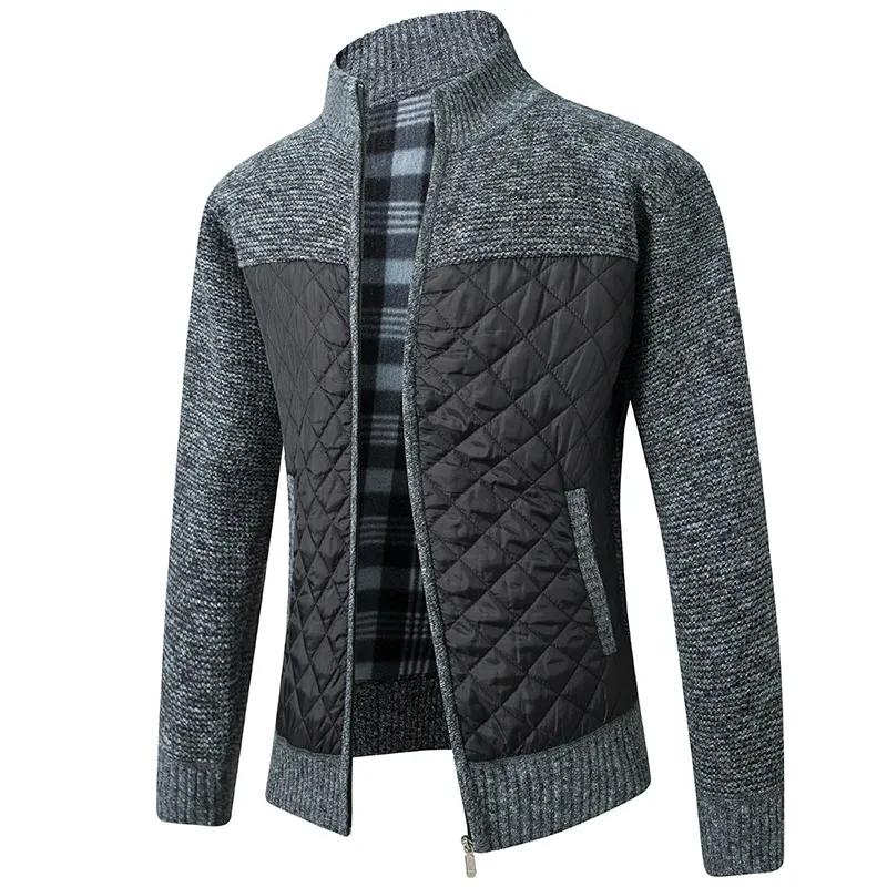 Men's Korean Slim Fit Knit Cardigan 2