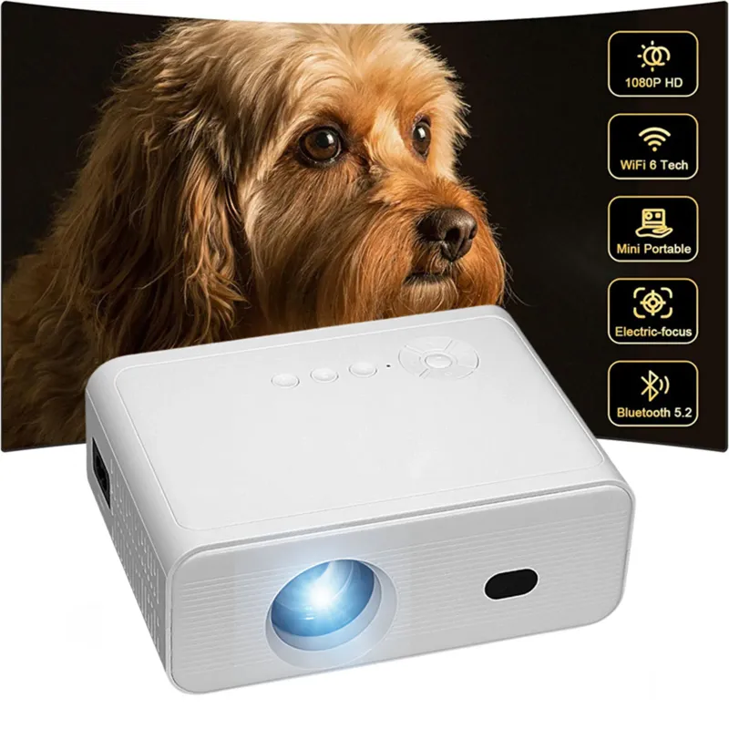Mini Portable WIFI Bluetooth Projector 1
