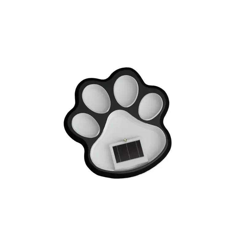 Solar Paw Print Pathway Lights 6