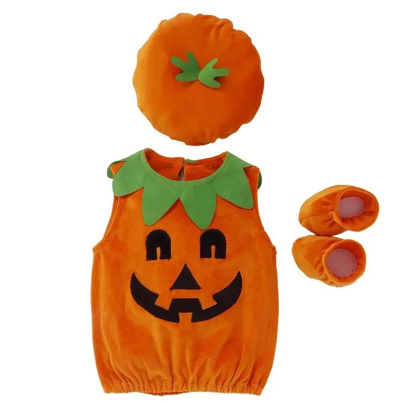Kids Halloween Pumpkin Costume 2