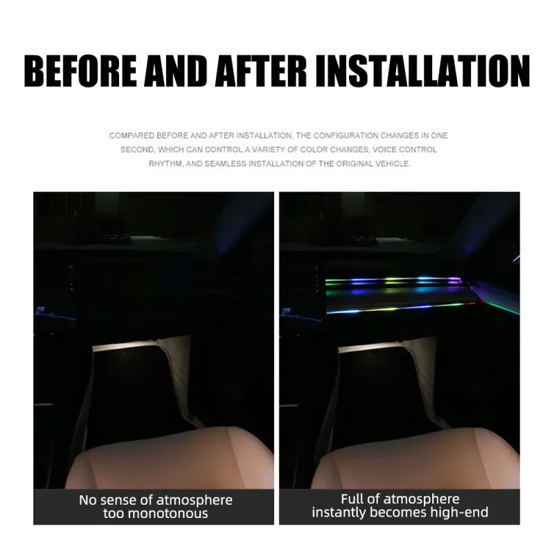 Symphony RGB LED Car Ambient Lights 5