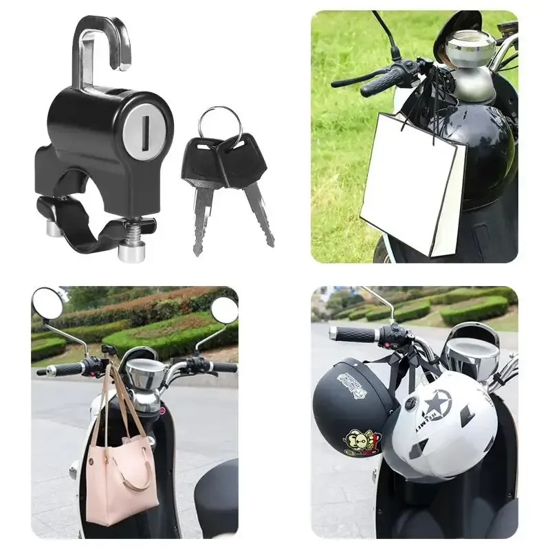 Motorcycle Helmet Anti-Theft Lock 6