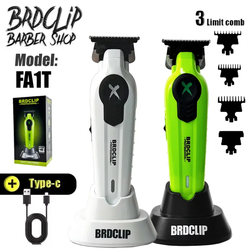 BRDCLIP FA1T Professional Hair Trimmer Green 1