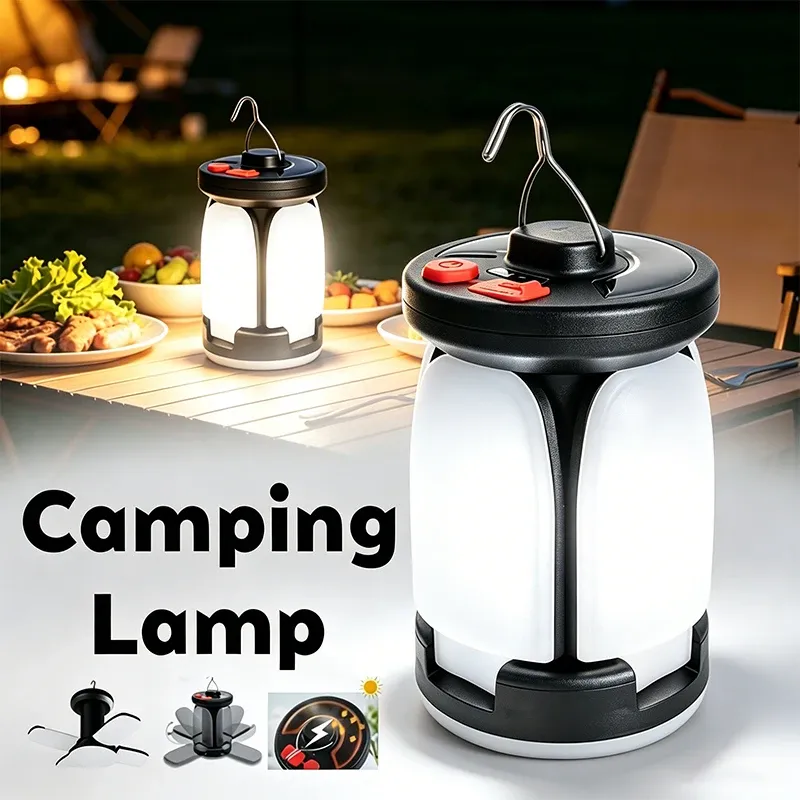 Solar LED Leaf Camping Lamp 1