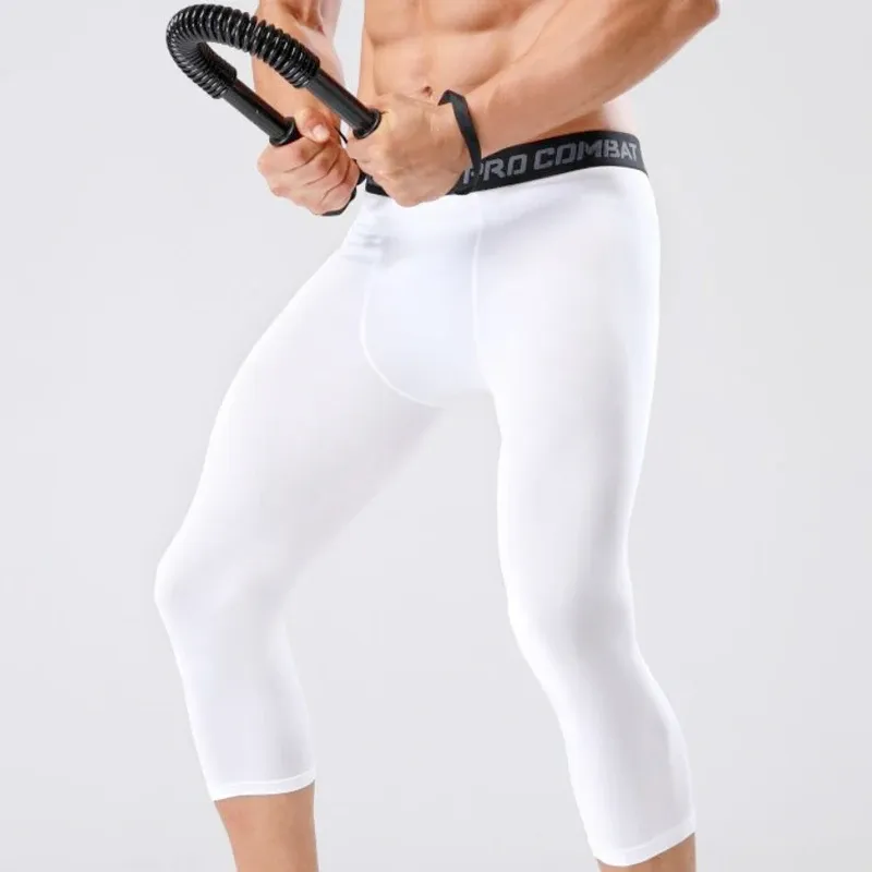 Men's Compression Sports Leggings Pants 4