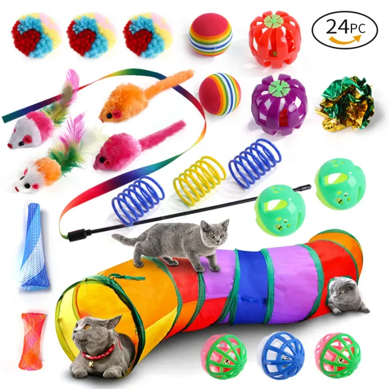 DualPet 20pc Kitten Cat Toy Set 6