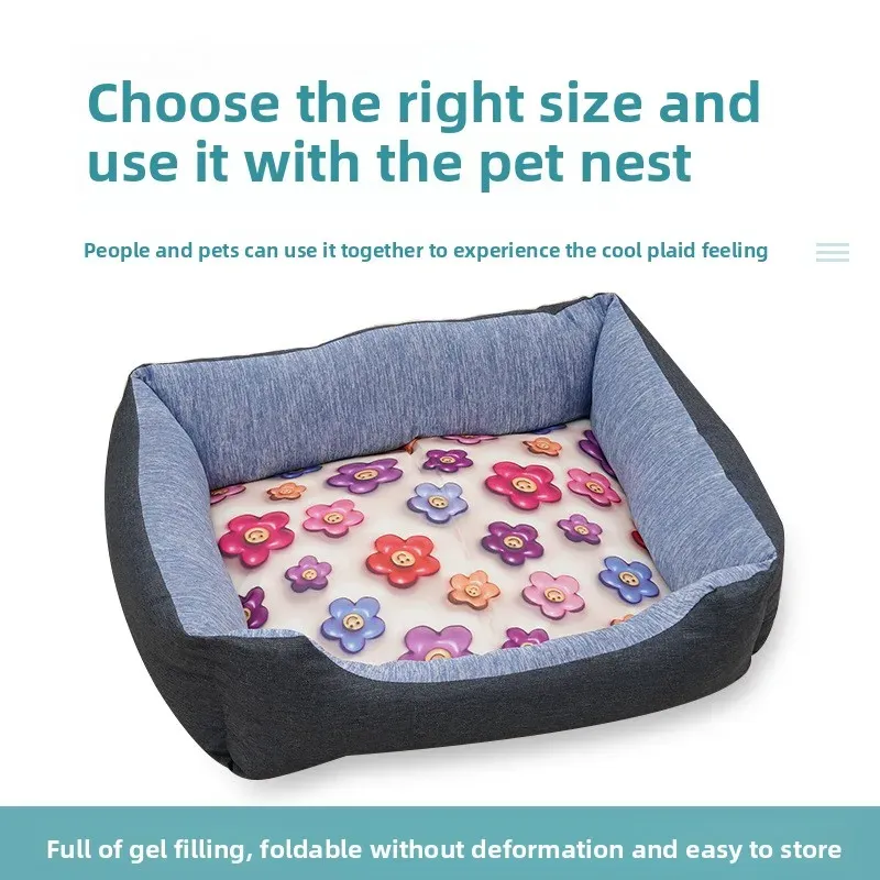 Pet Gel Cooling Mat Foldable Ice Pad 6