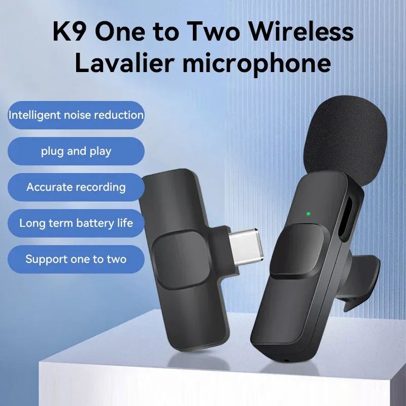 Mini Wireless Lavalier Microphone 1