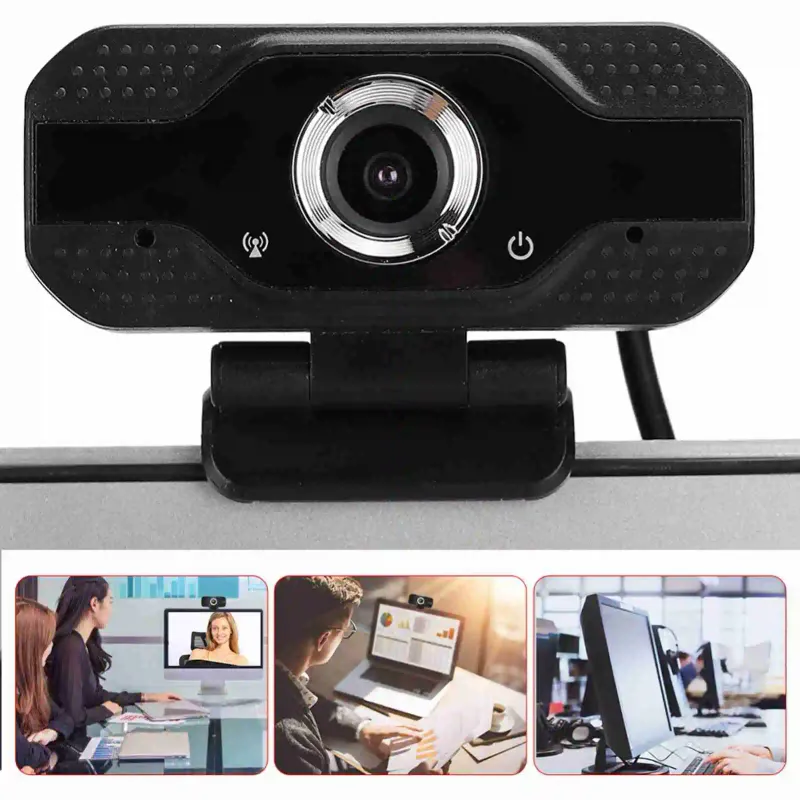 1080P USB Webcam with Microphone 5