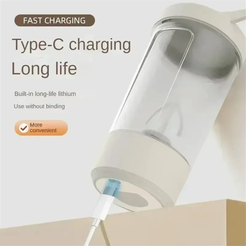 USB Rechargeable Protein Shake Bottle 1