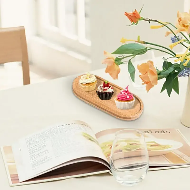 Bamboo Multi-Use Bathroom Tray 4
