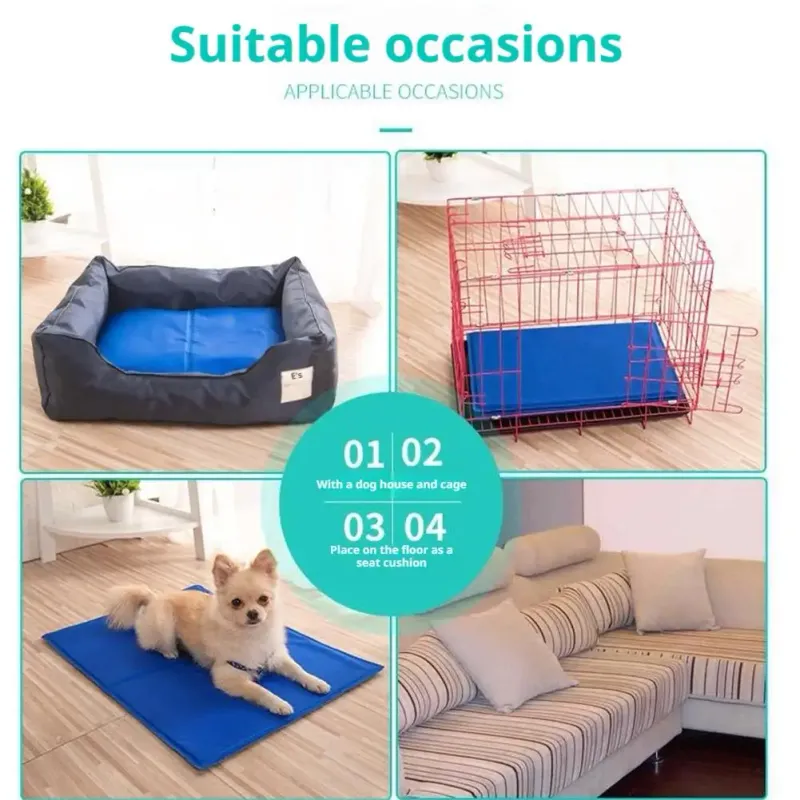 Pet Cooling Mat Ice Bed 5