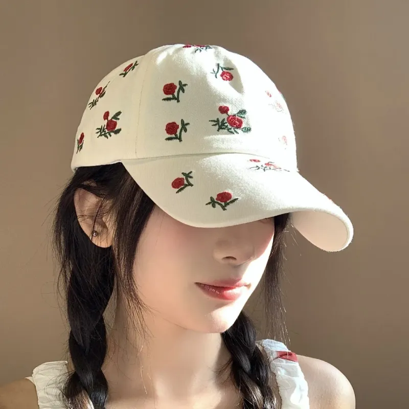 Cute Japanese Embroidered Baseball Cap 4