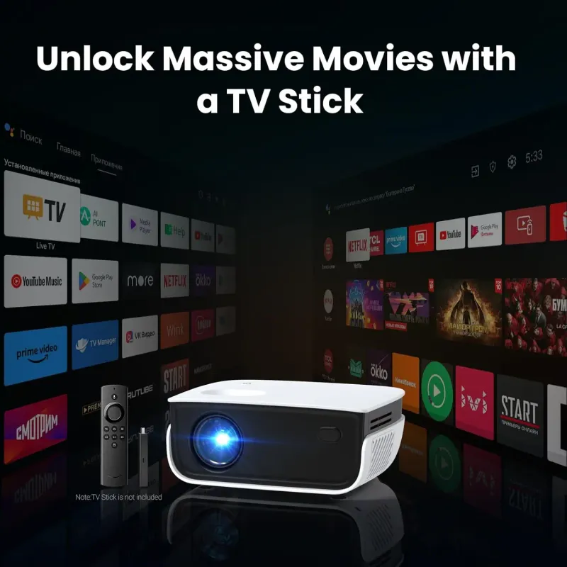1080P Mini Portable Projector 6