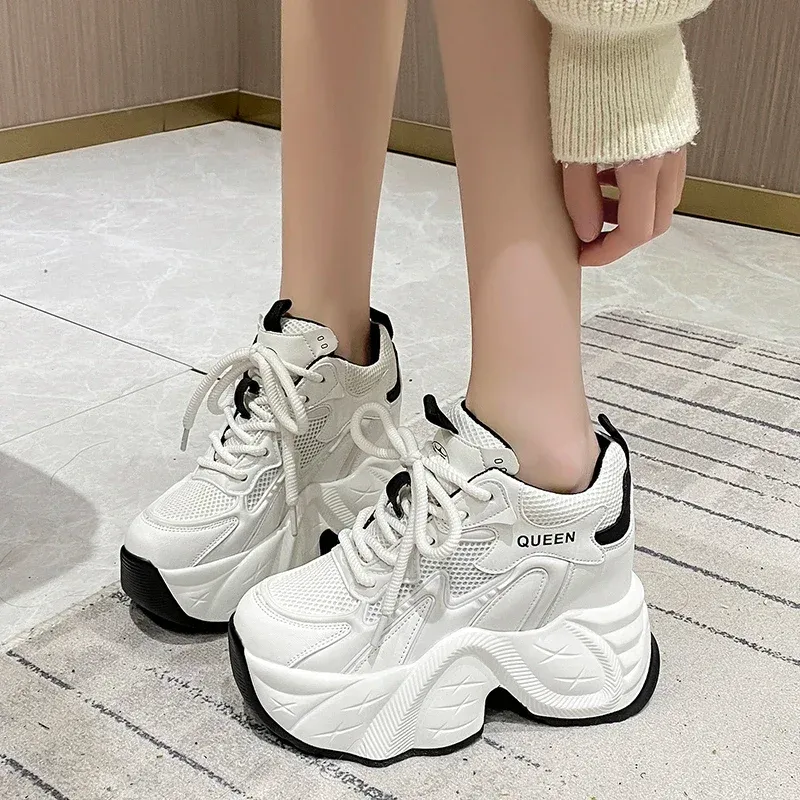 10CM Women Chunky Platform Sneakers 3