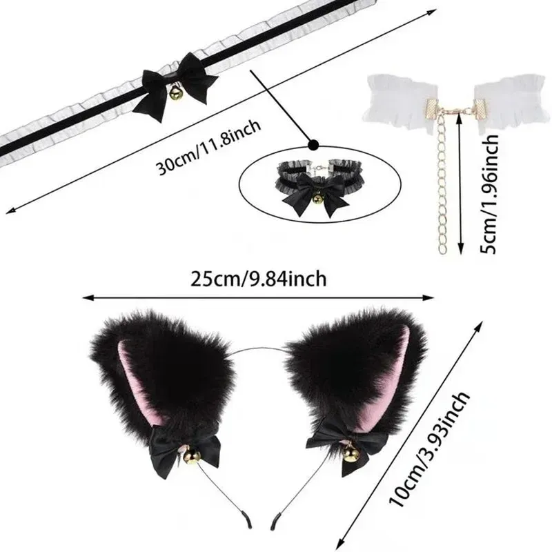 Masquerade Cat Ears Cosplay Headband 3