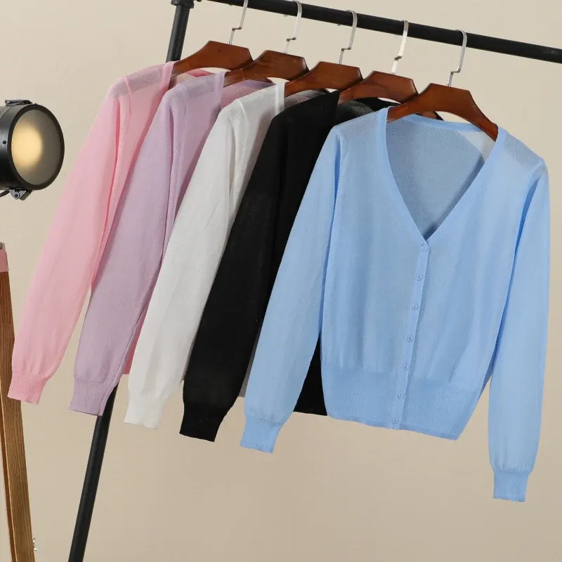 Women's Cropped Korean Cardigan 4