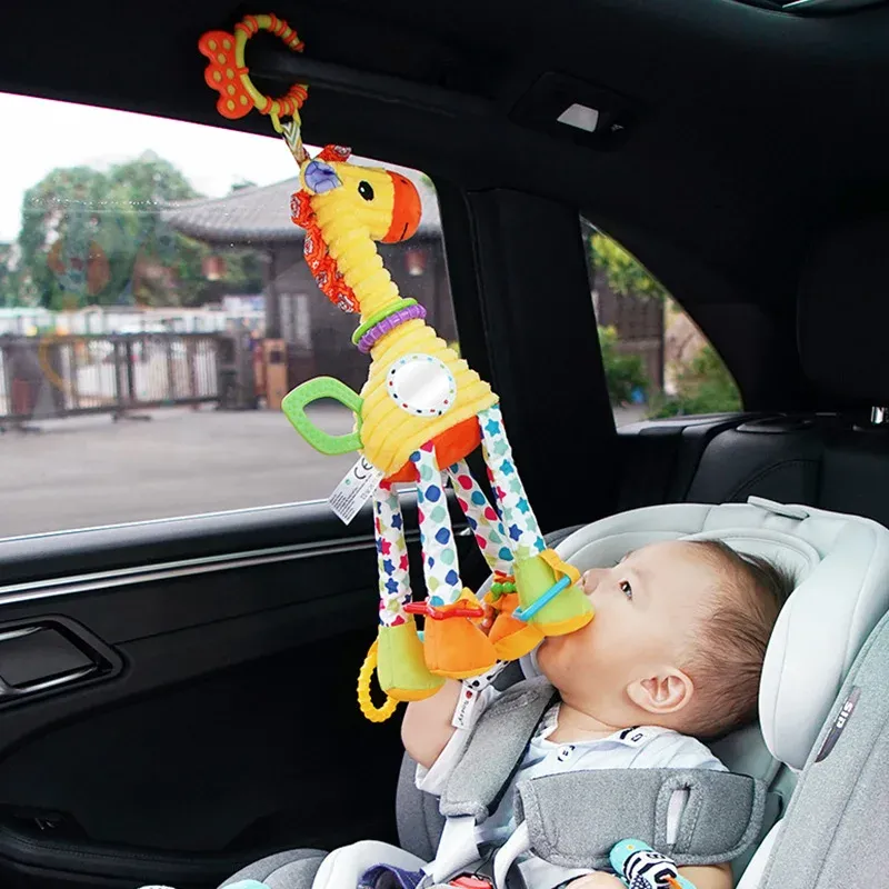 Soft Animal Baby Rattle with Teether 3