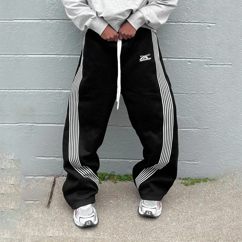Y2K Camo Embroidered Tactical Joggers 6