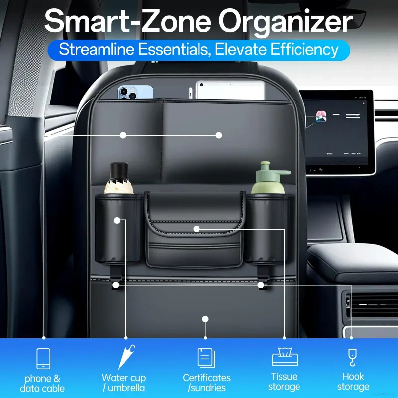 Car Seat Back Organizer Bag 3