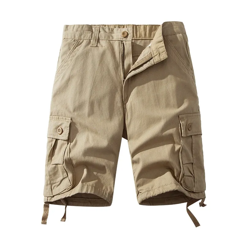 Men's Cotton Cargo Shorts - Tactical Style 6