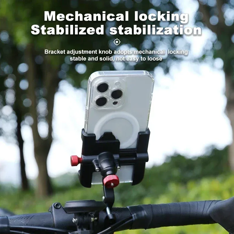 Alloy Bike Phone Handlebar Mount 4