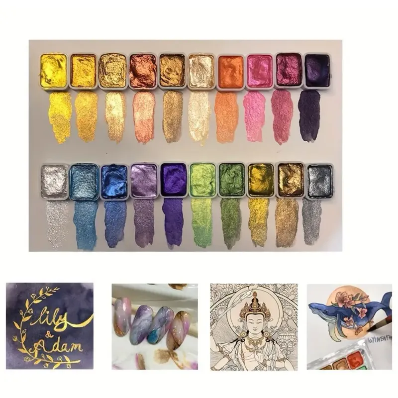 20-Color Shifting Watercolor Set 4