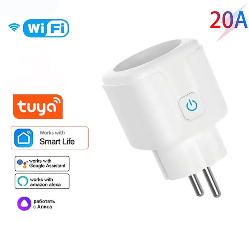 20A EU Smart Socket with Power Monitoring 1