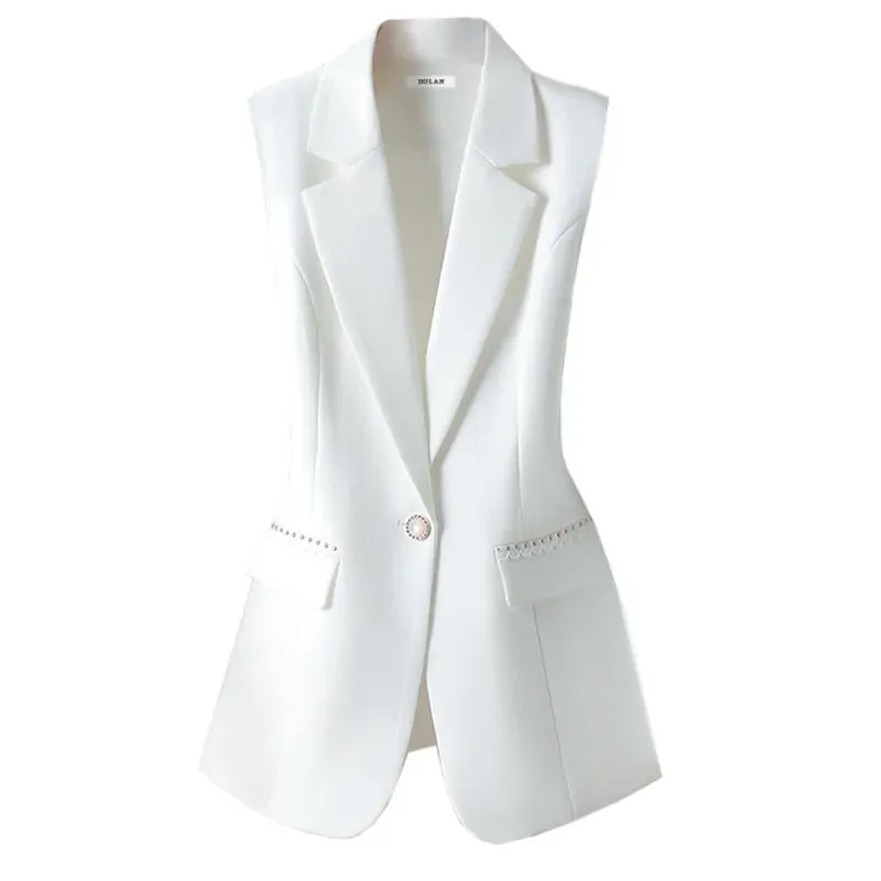 Women's Sleeveless Blazer Vest 3