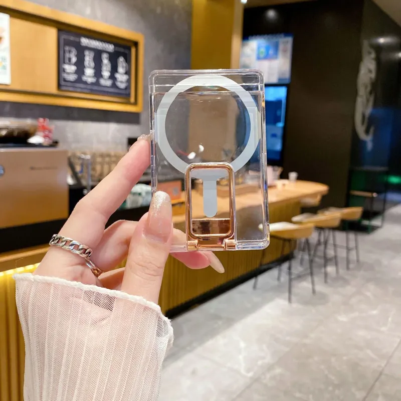 Magnetic Clear Wallet Card Holder 4