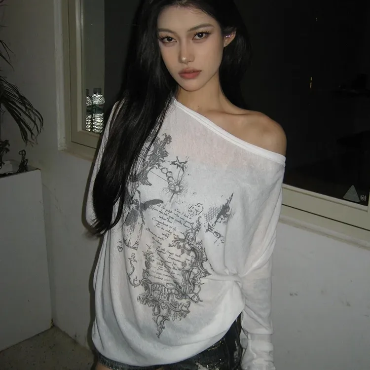 Yedinas Korean Graphic Tee - Long Sleeve 4
